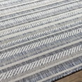 thumbnail image 3 of Livabliss Outdoor Rugs, 9ft Round Eagean Global Navy Square Area Rug for Patio, Porch, Deck, Backyard, Waterproof Indoor Outdoor Carpet (7'10" x 7'10"), 3 of 7
