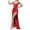 Red, variant on Summer Maxi Dresses for Women Woman Fashion Solid Sling Sleeveless Long Dress High Waist Dress Gift for Women