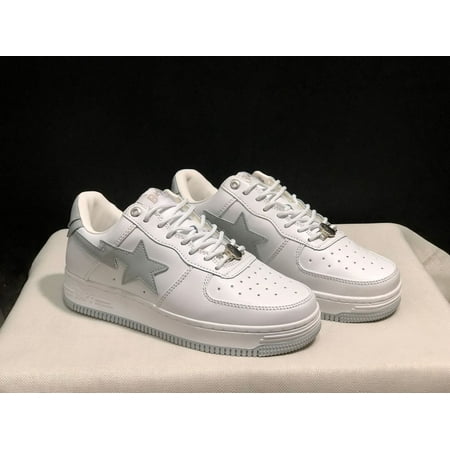 

Bape Shoes Patent Camouflage Suede Sneakers Low-Top Casual Skate Shoes Street Trend Couple Sneakers For Both Men And Women