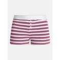 thumbnail image 5 of No Boundaries Cloud Core Sleepwear Boxer Shorts, 2'' Inseam, Women’s and Women’s Plus XXS-3X, 5 of 5
