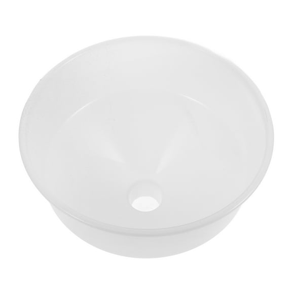 Large Capacity funnel with Wide Mouth Design for Easy Pouring and Canning in the Kitchen White Plastic