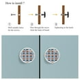 thumbnail image 4 of 4 Pcs Fox Knobs for Kitchen Cabinet Cupboard Dresser Bookcase Drawer Pulls Handles Round Home Decor, 4 of 5