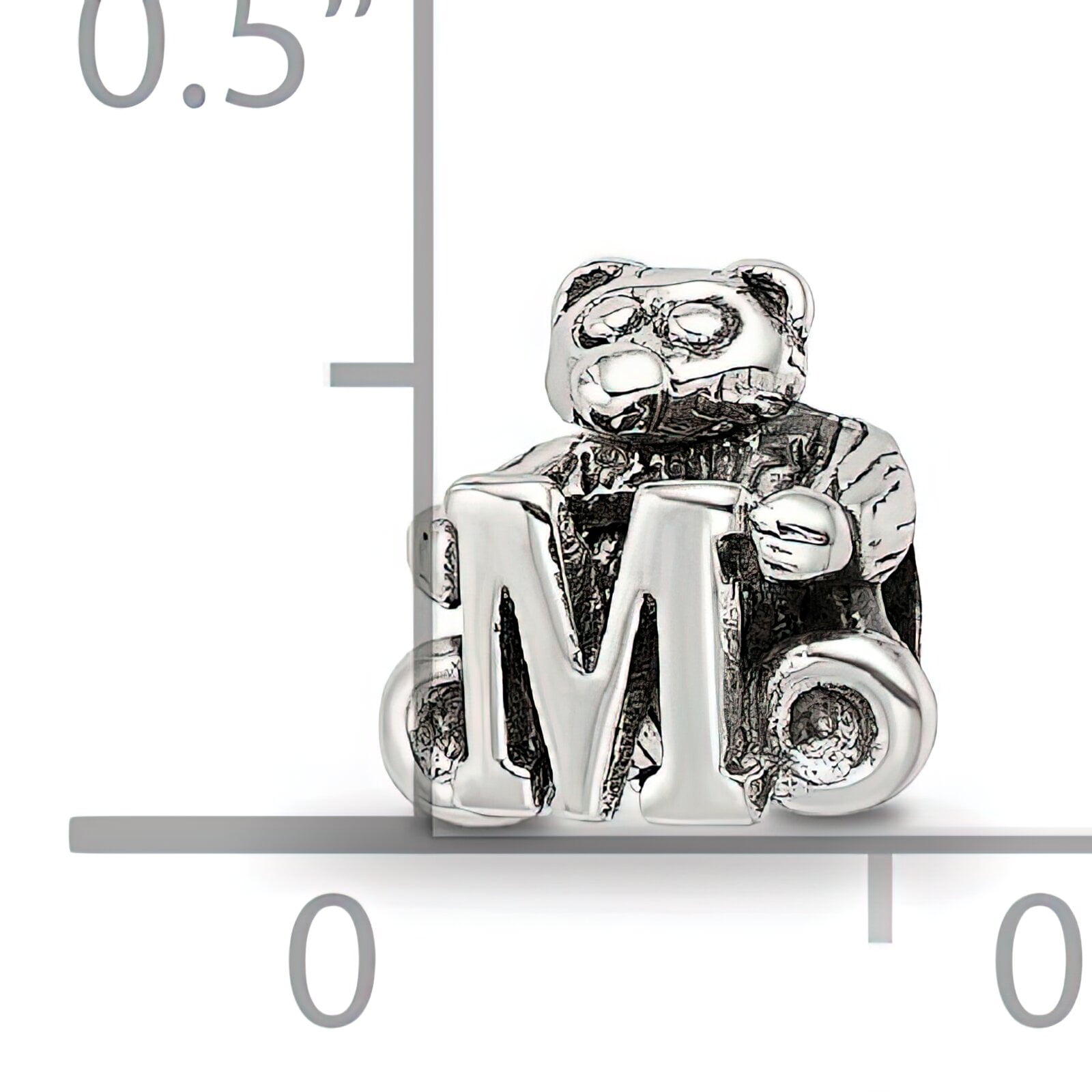 Simstars Reflections Kids Sterling Silver Letter Bead