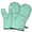 Pioneer Flower Floral-1, variant on Pioneer Flower Floral Print Pattern Oven Mitt 2-Pack Set, Heat Resistant Kitchen Gloves, 7.7" X 12"