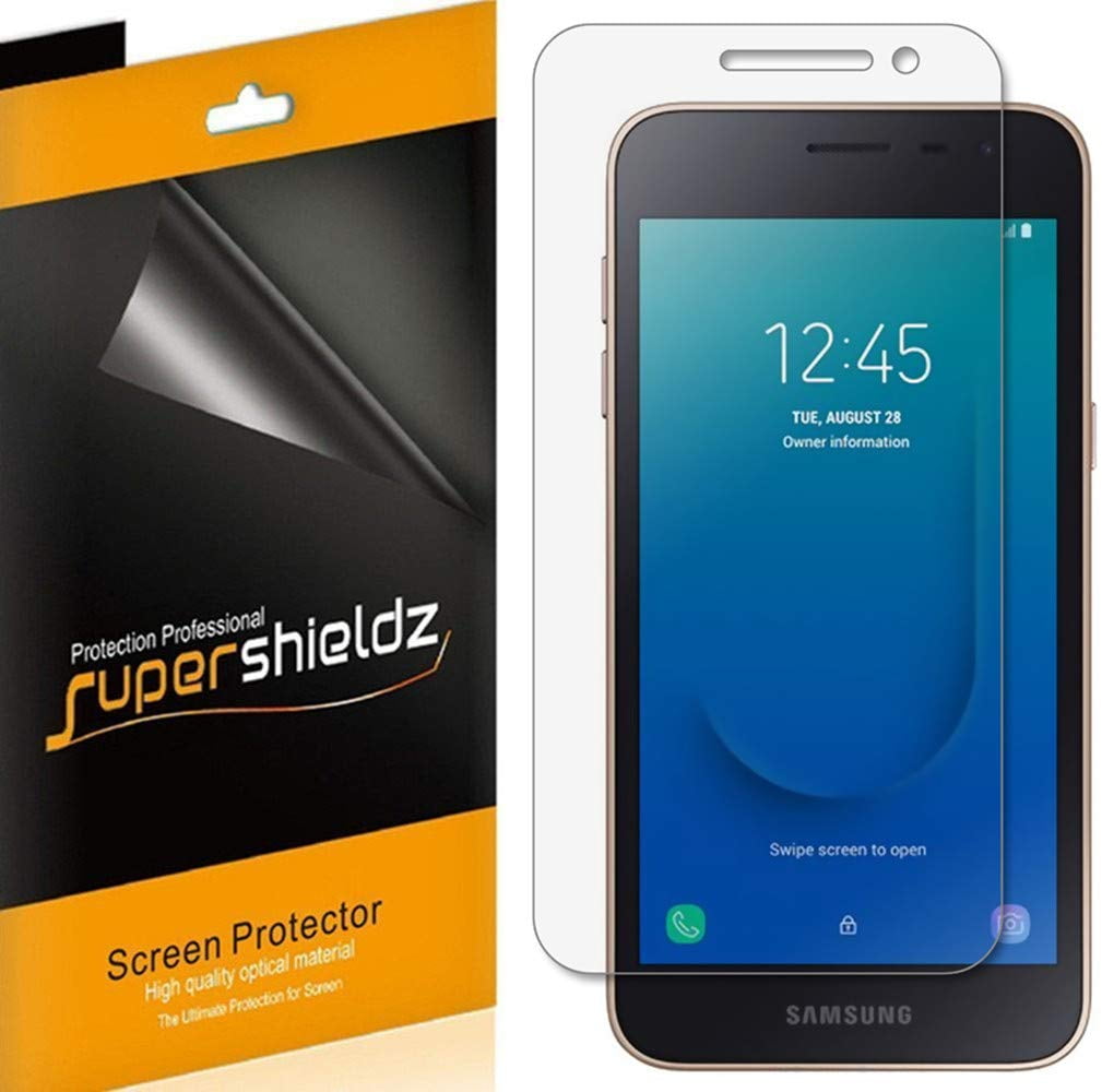 [6Pack] Supershieldz for Samsung Galaxy J2 Pure Screen Protector, Anti