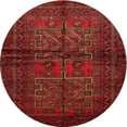 thumbnail image 1 of Ahgly Company Indoor Round Traditional Red Persian Area Rugs, 3' Round, 1 of 6
