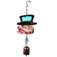 thumbnail image 2 of Halloween Decorations ornaments for small Hangs Christmas Hanging Decorations Cartoon Santa Snowman Wind Chime Bells For Christmas Party, 2 of 5