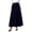 A-Blue609, variant on Wxolcjlv Womens Velvet Maxi Skirt Elastic Waist Pleated Full Cut Skirts