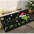 thumbnail image 1 of Christmas Decorations Clearance!! Xmas Welcome Christmas Mat Non-Slip and Washable Doormat Decoration Door Mat Entrance Rugs, 1 of 3