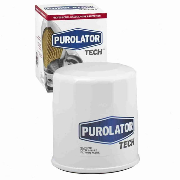 Purolator TECH Engine Oil Filter compatible with Toyota Corolla 1.6L 1.8L 2.0L 2.4L L4 1988-2021