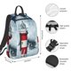 thumbnail image 2 of Balery Circular Lighthouse Mochila ligera para hombre y mujer: duradera e impermeable, ideal para la escuela, el trabajo, viajes y uso diario., 2 of 7