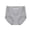 Grey, variant on Womens Low Waist Seamless No-Show Panties Lightweight Bikini Briefs Soft Daily Wear Basic Color Underwear