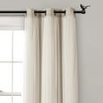 thumbnail image 2 of MERIVILLE 1" Single Curtain Rod Set, Adjustable 48-84 Inches, Bird Finials, Oil-Rubbed Bronze, 2 of 5