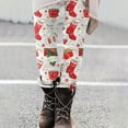 thumbnail image 2 of AOOCHASLIY Christmas Leggings for Women - Comfy Festive Holiday Themed High and Mid Waisted Fall Winter Leggings, 2 of 5