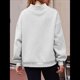 thumbnail image 4 of Sudaderas de Gran Tamaño para Mujer, Jersey de Cuello Alto, Sudaderas con Capucha de Larga, Tops, Conjuntos de Moda de Otoño, Ropa. Gris L, 4 of 8