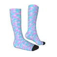 thumbnail image 3 of Easygdp Purple Dragon Scales Fashionable Adult Sockings&Sports Sockings&Breathable Sockings, Non-Pilling,Contrasting Color Design, 3 of 9