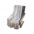 thumbnail image 4 of Pastel Soft Flannel Fleece Throw Blanket, Floral Spring Wreath Soft Toned Flower Butterflies Leaves Pattern, Cozy Plush for Indoor and Outdoor Use, 70" x 90", Pale Pink Ginger, by Ambesonne, 4 of 6