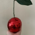 thumbnail image 4 of Monstrate Cereza Bolas de discoteca Decoración Hongo Kawaii Bola de espejo Cristal Sala de estar Decoración para el hogar Bar KTV Fiesta Rojo Type2 NO2, 4 of 6