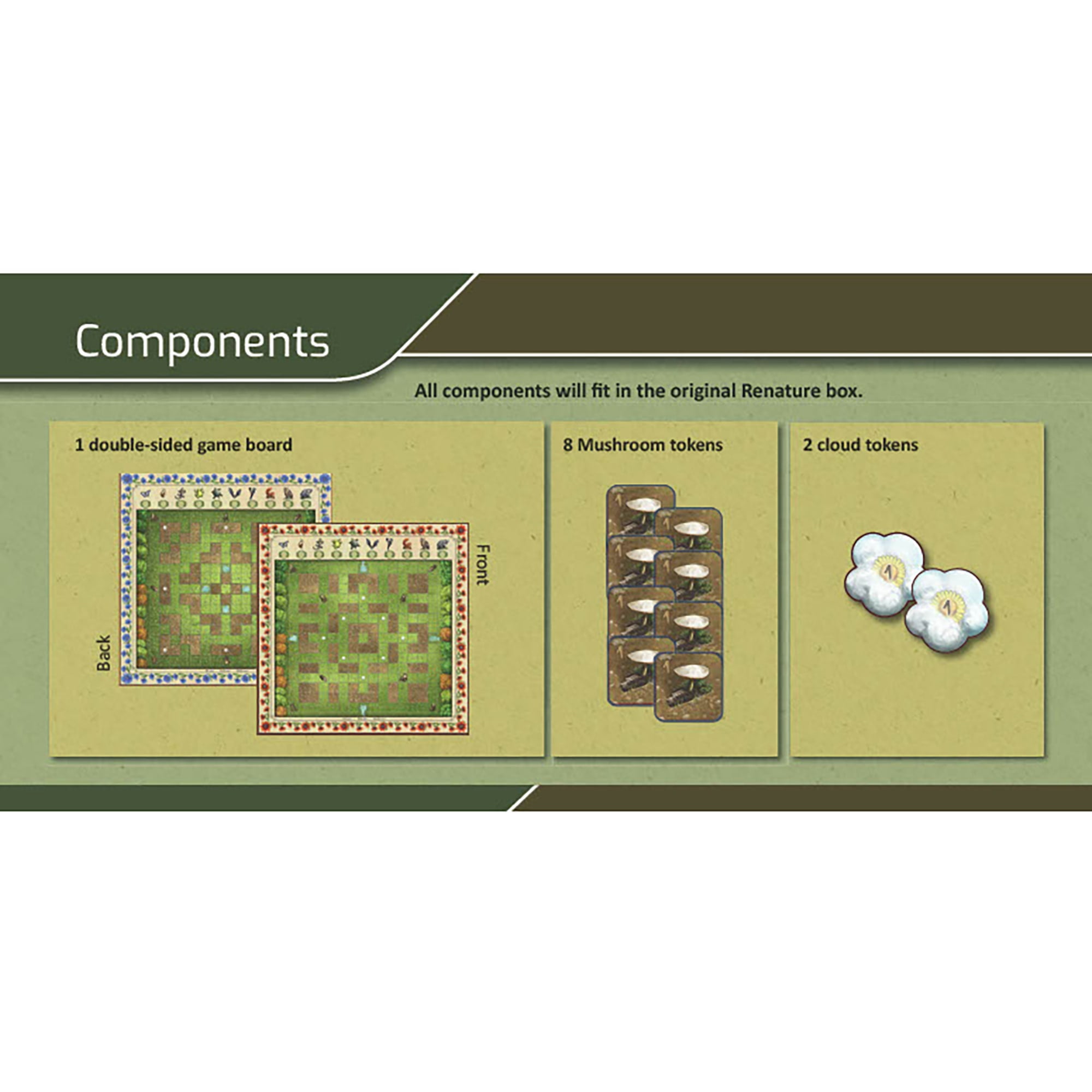 Capstone Games: Renature Valley - Expansion Strategy Board Game, Transform An Ecosystem, Ages 12+
