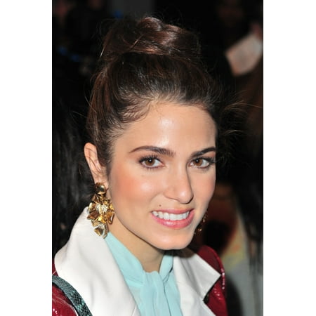 Nikki Reed Backstage For Tracy Reese FallWinter 2012 Fashion Show At Mercedes-Benz Fashion Week Canvas Art -  (16 x