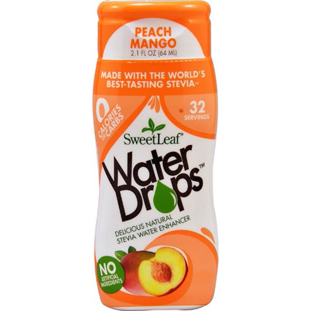 Sweetleaf Water Drops Stevia Water Enhancer, Peach Mango, 2.1 Fl Oz