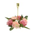 thumbnail image 1 of PENGXIANG Simulation Garland Wreath Candle Ring Creative Table Centerpieces Reusable Wedding Decor Candle Ring, 1 of 14