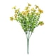 thumbnail image 2 of Ramo de flores artificiales violetas de 7 puntas - Decoración primaveral y arreglo floral para oficina, boda y fiesta, 2 of 7