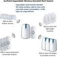 thumbnail image 2 of AcePoint Night Light Doorbell Series, 2-in-1 Wireless Doorbell w/ LED Night Light Function w/ Dual Receivers (1 plug-in receiver + 1 portable battery operated receiver), Long Operating Range, 2 of 8