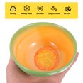 thumbnail image 4 of 1Set Ceramic Fruit Shape Bowl Adorable Kids Bowl Kitchen Tableware Olive Green 12X12X5.5In, 4 of 8
