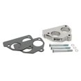 thumbnail image 3 of Trans Dapt Throttle Body Spacer 2733 Smooth-Bore; 1 Inch Thick; Natural; Aluminum; 2 Port, 3 of 5