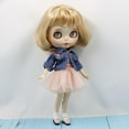 thumbnail image 3 of Capas Gasa Chaqueta de Jeans Ropa para 1/6 BJD DOD LUTS DZ Pullip Muñeca Rosa, 3 of 8