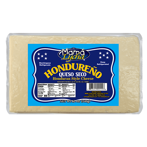M. Lycha Queso Seco Hondureno 12/12 oz.