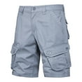 thumbnail image 5 of cllios Cargo Shorts for Men Relaxed Fit Multi Pockets Shorts Work Tactical Shorts Casual Camping Cargo Shorts, 5 of 7