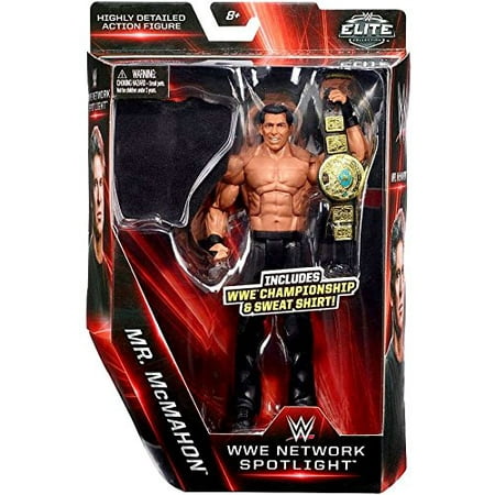 Elite Collection Network Spotlight Mr. McMahon (Vince) Exclusive Action Figure 7 Inches By WWE Ship from (Best Wwe Network Matches)