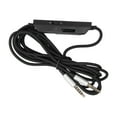 thumbnail image 2 of Volume Control Audio Cable 3.5mm To 3.5mm Audio Cable Braid Wire Game Headphone Audio Cable Volume Microphone Control For   A10 A40, 2 of 8