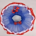 thumbnail image 3 of Mercatoo American Independence Day Baby Set Short Sleeve Romper Jumpsuits Tulle Short Skirt Headband 3Pcs Clothes Outfit, 3 of 6