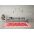 thumbnail image 3 of Ahgly Company Indoor Round Persian Red Traditional Area Rugs, 3' Round, 3 of 4