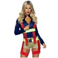 thumbnail image 4 of Leg Avenue Women's Hot Zone Honey Firefighter Costume, 4 of 5