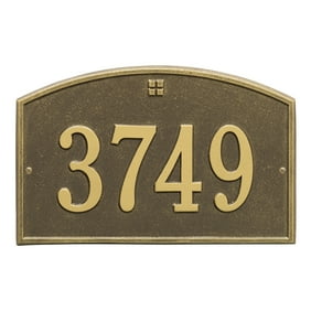 Personalized Whitehall Products Hartford 1 Line Standard Lawn Plaque In Black White Walmart Com Walmart Com