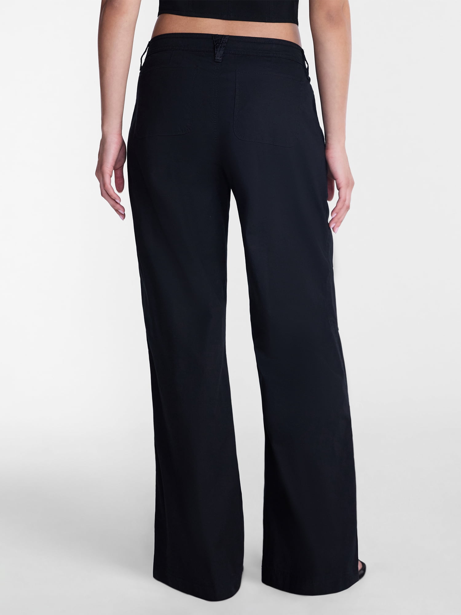 No Boundaries Poplin Cargo Pants, 31.5'' Inseam, Women's XXS-XXL