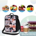 thumbnail image 4 of Haikyu Lunch Bag, Reusable Insulated Lunch Tote Bag, Portable Lunch Box For Work Picnic, 10.5x8x4.5 Inch, 4 of 9