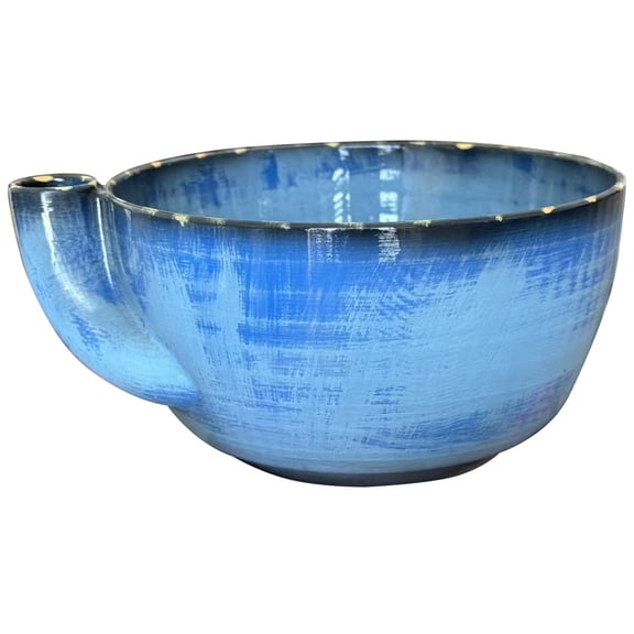 Automatic Swirling Berry Washer Colander, Portable Fruit Vegetable Rinse Strainer Basket For Kitchen Countertop And Camping Outdoor (Blue, 16.8*8.3CM)