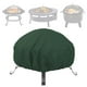 thumbnail image 4 of Cubierta para pozo de fuego Funda Para Hoguera De Tela Oxford Resistente A La Intemperie Duradera A Prueba De Polvo Para Barbacoa Verde Y Pequeña, 4 of 8