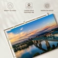 thumbnail image 6 of Elephant Stock Chattanooga Walnut Street Bridge Wall Art - Horizontal Canvas Wall Art - Living Room Wall Decor - City Canvas - Gray And Blue Decor - 36" x 24", 6 of 8