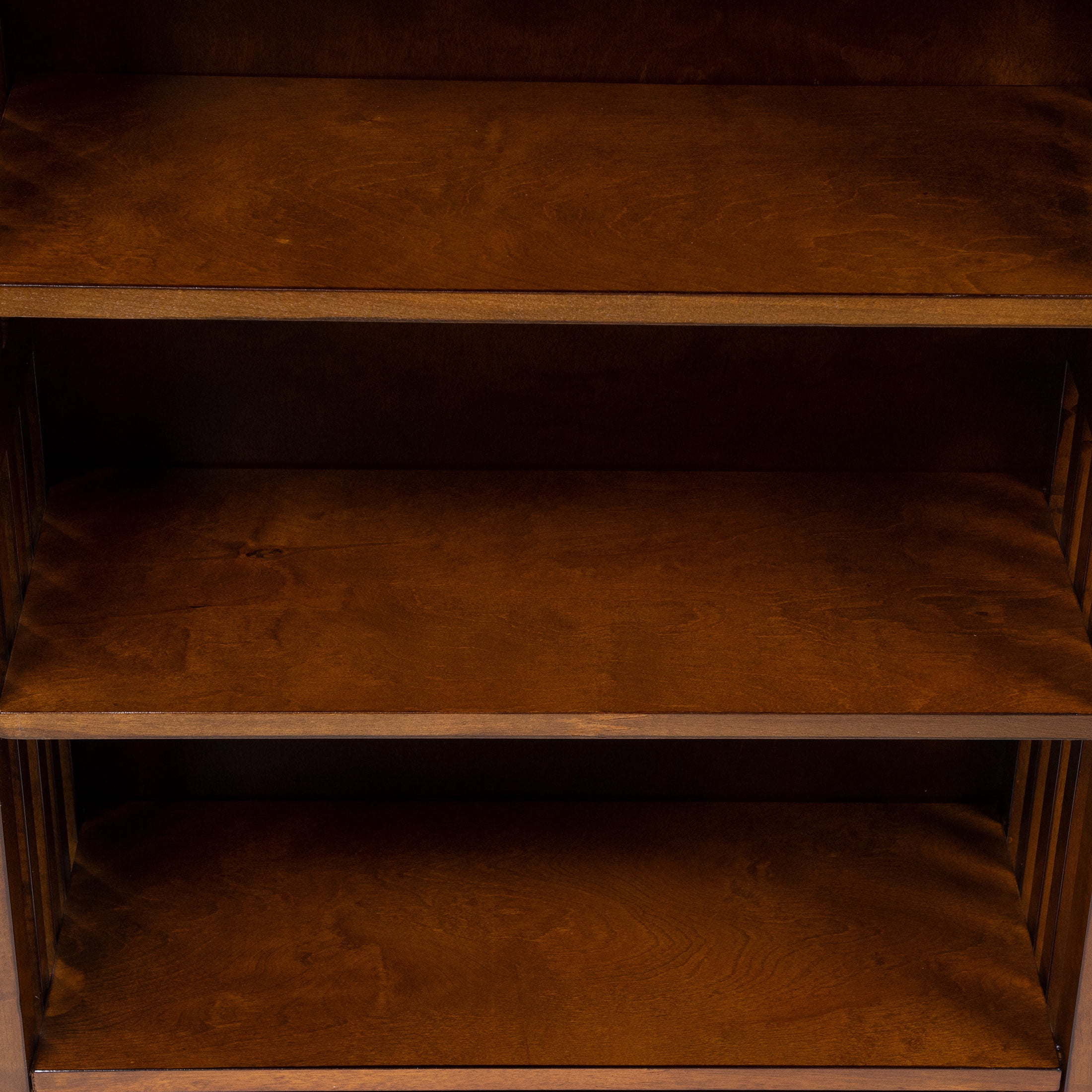 Furniture of America Aziz 5-Shelf Bookcase, Antique Oak
