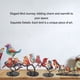 thumbnail image 5 of Pájaro en Rama Artesanía Vidrieras Pájaros Animal Plano decoración decorativa Acrílico Adornos Creativos Acrílico al Aire Libre para Almacenamiento de vino Estatuas, 5 of 7