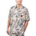 thumbnail image 3 of Men's Margaritaville Black Baltimore Orioles Monstera Print Party Button-Up Shirt, 3 of 4