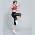 thumbnail image 5 of Women's High Waist Yoga Pants Fitness Pants Tummy Control Gym Workout Running 4 Way Stretch Yoga Leggings, 5 of 7