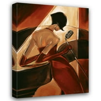 Trish Biddle 19x24 Gallery Wrapped Canvas Wall Art Titled - Fever