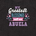 thumbnail image 4 of Inktastic My Greatest Blessings Call Me Abuela with Flowers Women's Plus Size T-Shirt, 4 of 5